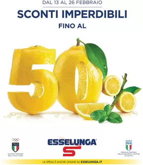 Volantino Esselunga a Saronno | Sconti fino al 50% | 13/2/2025 - 26/2/2025