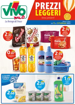 Offerte di Iper e super a Monte San Savino | Prezzi leggeri in Vivo Supermercati | 13/2/2025 - 23/2/2025