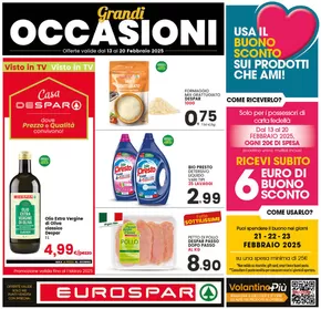 Offerte di Iper e super a Corato | Grandi occasioni in Eurospar | 13/2/2025 - 20/2/2025