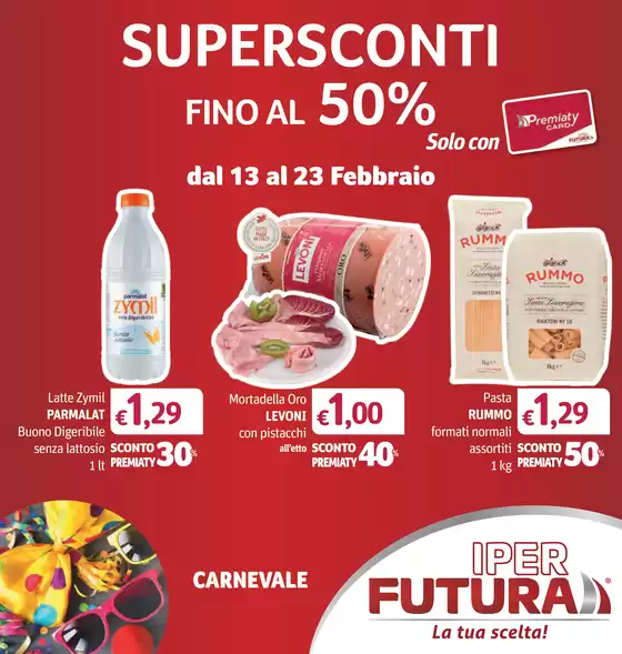 Volantino Iper Futura a Avellino | Fino al 50% | 13/2/2025 - 23/2/2025