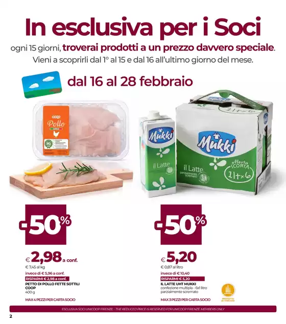 Volantino Coop a Sinalunga | Dal 13 al 26 febbraio 2025 | 13/2/2025 - 26/2/2025