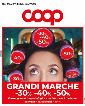 Volantino Coop a Mirandola | Grandi marche | 13/2/2025 - 26/2/2025