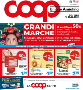 Volantino Coop a Castelfiorentino | Grandi marche | 13/2/2025 - 26/2/2025