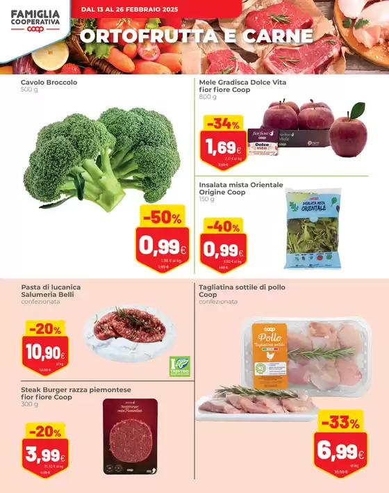 Volantino Coop a Ardesio | Super offerte | 13/2/2025 - 26/2/2025