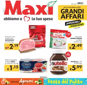 Volantino Maxì | Grandi affari  | 13/2/2025 - 26/2/2025