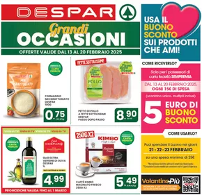 Offerte di Iper e super a Lauria | Grandi occasioni in Despar | 13/2/2025 - 20/2/2025