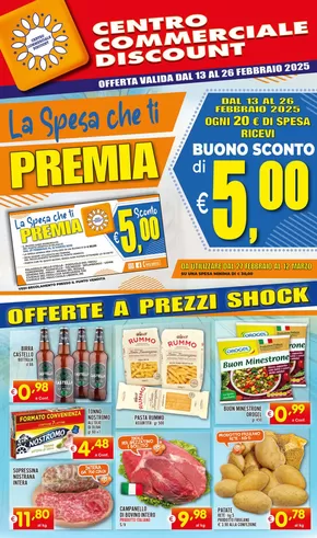 Offerte di Discount a San Daniele del Friuli | La spesa che ti premia in Centro Commerciale Discount | 13/2/2025 - 26/2/2025