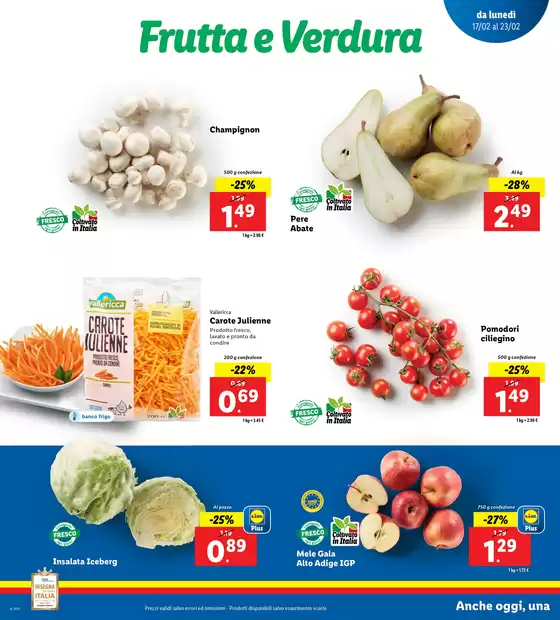 Volantino Lidl a Novellara | Sottoprezzi | 17/2/2025 - 23/2/2025