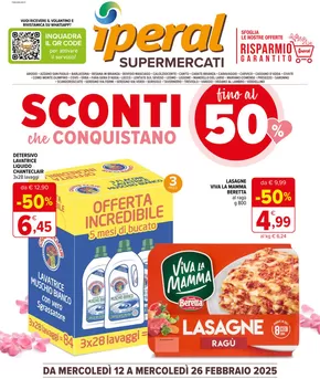 Volantino Iperal a Saronno | Sconti che conquistano | 13/2/2025 - 26/2/2025