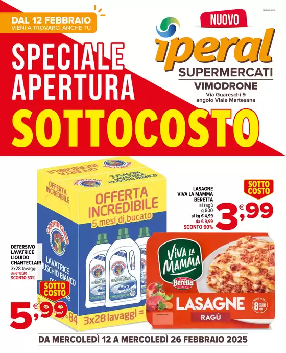 Volantino Iperal a Vimodrone | Sottocosto | 13/2/2025 - 26/2/2025