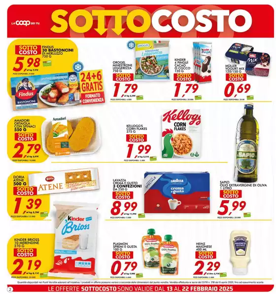 Volantino Coop a Lauria | Sotto costo | 14/2/2025 - 25/2/2025