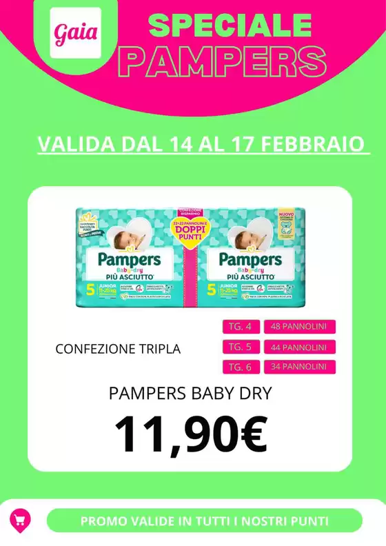 Volantino Sanitaria Gaia a Casalnuovo di Napoli | Risparmio Sicuro | 14/2/2025 - 17/2/2025