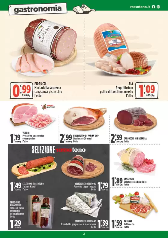 Volantino Supermercati Rossotono Local a Corato | Un carnevale di sconti! | 15/2/2025 - 23/2/2025