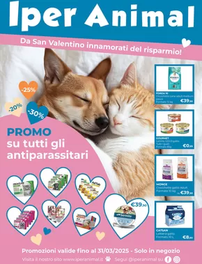 Offerte di Animali a Venegono Inferiore | Dan San Valentino innamorati del risparmio! in Iper Animal | 14/2/2025 - 31/3/2025