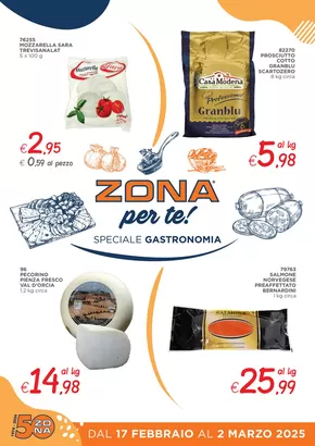 Volantino ZONA a Poggio a Caiano | Gastronomia di Zona | 17/2/2025 - 2/3/2025