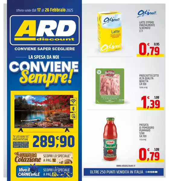 Volantino ARD Discount a Comiso | Conviene sempre! | 17/2/2025 - 26/2/2025