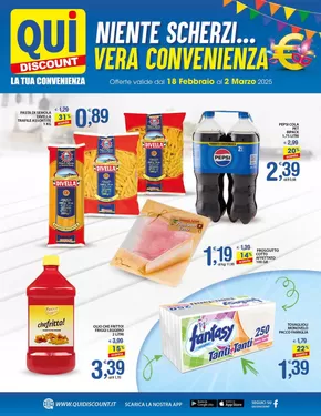 Offerte di Discount a Ottaviano | Niente scherzi... vera convenienza in Qui Discount | 18/2/2025 - 2/3/2025