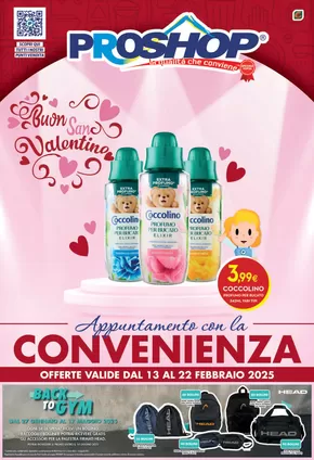 Offerte di Cura casa e corpo a Castrolibero | Appuntamento con la convenienza  in Proshop | 17/2/2025 - 22/2/2025