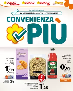 Offerte di Iper e super a Bolognetta | Convenienza Più in Conad | 19/2/2025 - 25/2/2025