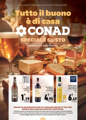 Offerte di Iper e super a Bolognetta | Speciale Gusto in Conad Superstore | 17/2/2025 - 2/3/2025