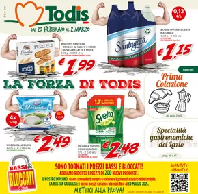 Offerte di Discount a Ottaviano | Speciale colazione in Todis | 20/2/2025 - 2/3/2025