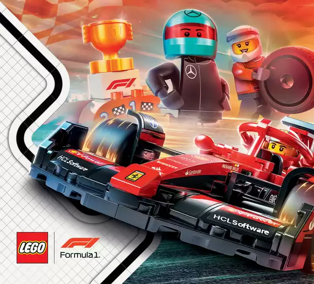 Volantino LEGO a Muggia | Formula 1 | 17/2/2025 - 30/6/2025