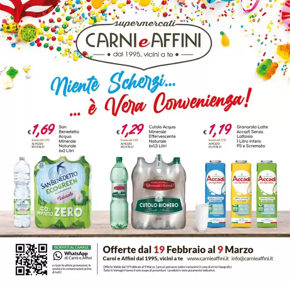 Volantino Carni e Affini a Foggia | Niente scherzi...e vera convenienza! | 17/2/2025 - 9/3/2025