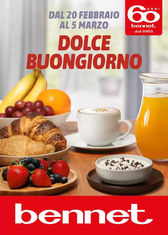 Volantino Bennet a Anzano del Parco | Dolce Buongiorno | 20/2/2025 - 5/3/2025