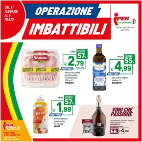 Offerte di Iper e super a Vaprio d'Adda | Operazione imbattibili in Iper La grande i | 21/2/2025 - 5/3/2025