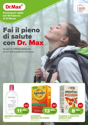 Offerte di Salute e Benessere a Collesalvetti | Fai il pieno di salute con Dr.Max in Dr.Max | 18/2/2025 - 31/3/2025