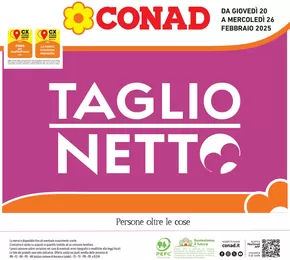 Offerte di Iper e super a Battaglia Terme | Taglio netto in Conad | 20/2/2025 - 26/2/2025