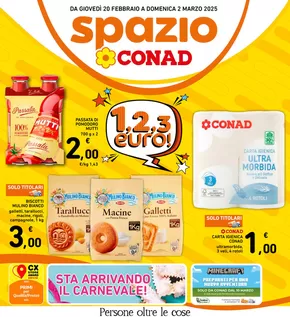 Offerte di Iper e super a Offida | 1, 2, 3€ in Spazio Conad | 20/2/2025 - 2/3/2025