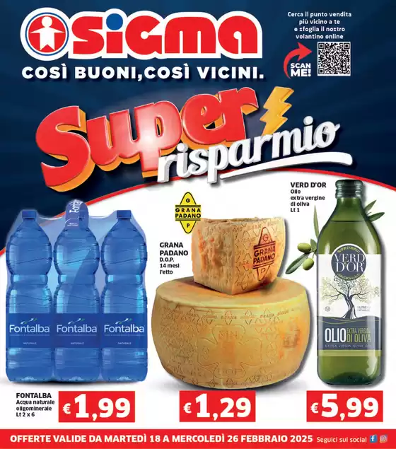 Volantino Sigma a Tortorici | Super risparmio | 18/2/2025 - 26/2/2025