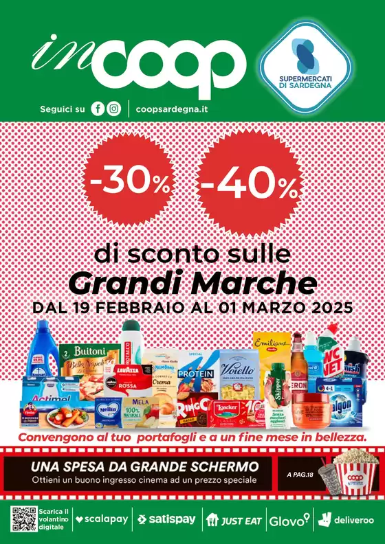 Volantino Coop a Macomer | Sconti sulle Grandi Marche | 19/2/2025 - 1/3/2025