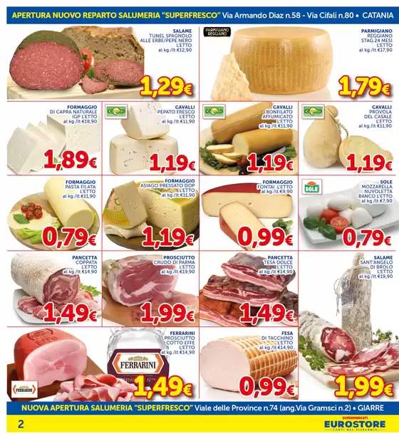 Volantino Supermercati Eurostore a Giarre | Scherzi di risparmio! | 19/2/2025 - 4/3/2025