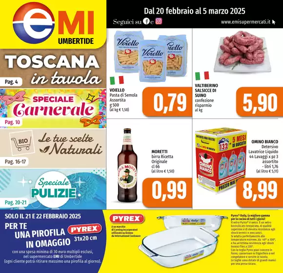 Volantino Emi a Umbertide | OFFERTISSIME | 20/2/2025 - 5/3/2025