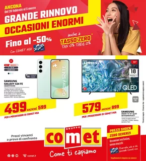 Offerte di Elettronica a Porto Recanati | Prezzi shock, zero scherzi da Comet! in Comet | 20/2/2025 - 5/3/2025