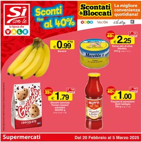 Offerte di Iper e super a Offida | Sconti fino al 40% in Si con te supermercati | 20/2/2025 - 5/3/2025