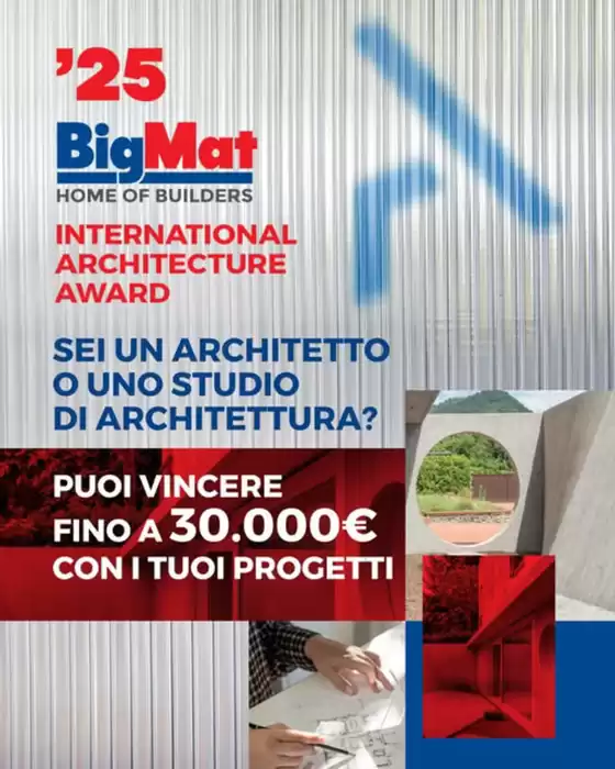 Volantino BigMat a Bagno a Ripoli | International architecture award | 20/2/2025 - 24/4/2025