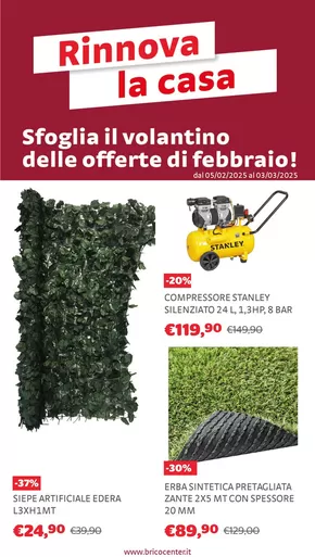 Offerte di Bricolage a Marina di Carrara | Rinnova la casa in Bricocenter | 20/2/2025 - 3/3/2025