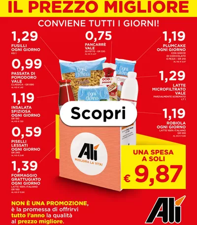 Volantino Alì e Alìper a Padova | Il prezzo migliore | 24/2/2025 - 25/3/2025