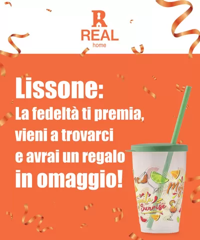 Volantino Real Fashion & Home a Desio | Lissone: la fedeltà ti premia! | 21/2/2025 - 5/3/2025