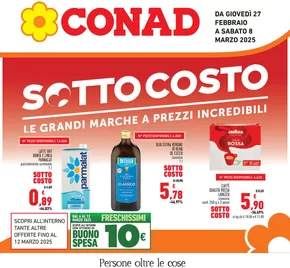 Volantino Conad a Maissana | Sottocosto | 27/2/2025 - 12/3/2025