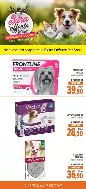 Offerte di Animali a Montecorvino Pugliano | Le extra offerte  in Pet Store Conad | 26/2/2025 - 27/3/2025