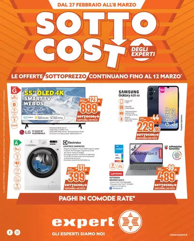 Volantino Expert a Locatello | SOTTOCOSTO e sottoprezzi! | 27/2/2025 - 12/3/2025