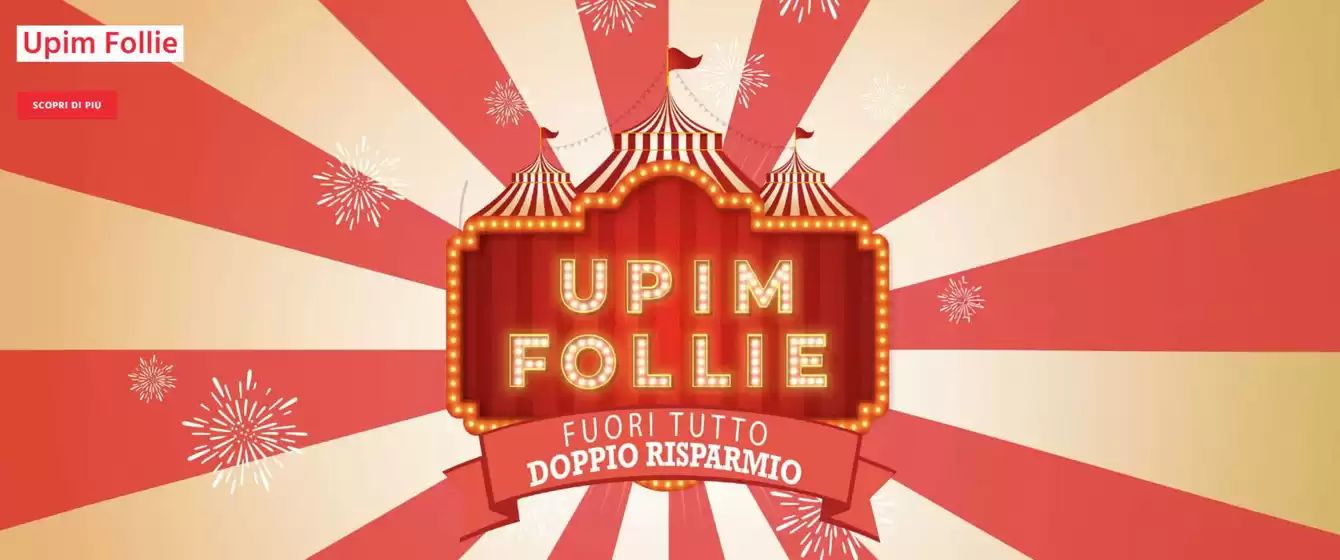 Volantino Upim a Napoli | Upim Follie | 26/2/2025 - 31/3/2025