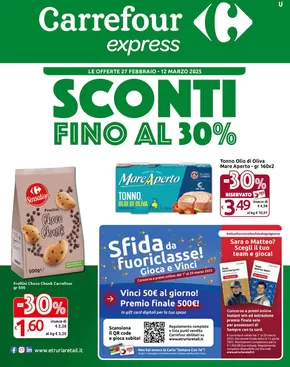 Volantino Carrefour Express | Sconti fino al 30% | 27/2/2025 - 12/3/2025