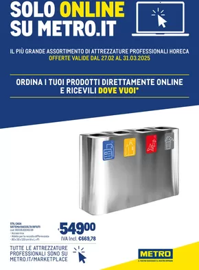 Volantino Metro a Trento | Offerte del Mercato Online | 27/2/2025 - 31/3/2025