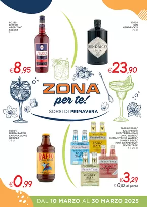 Offerte di Iper e super a Brugnato | Sorsi di primavera in ZONA | 10/3/2025 - 30/3/2025