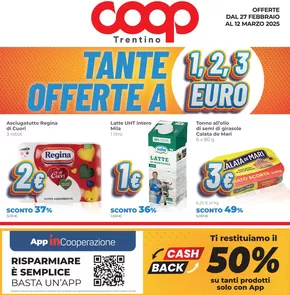 Volantino Coop a San Lorenzo Dorsino | Tante offerte a 1,2,3 euro | 27/2/2025 - 12/3/2025